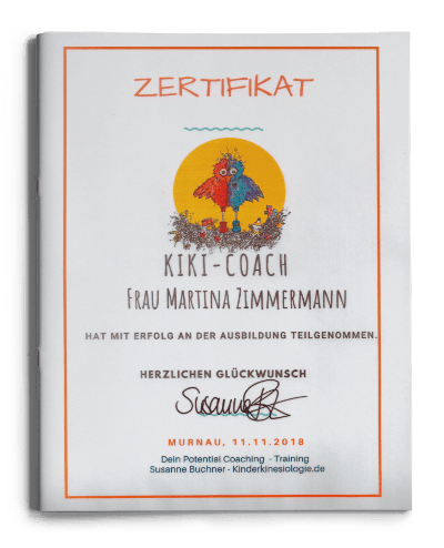 Zertifikat KiKi-Coach